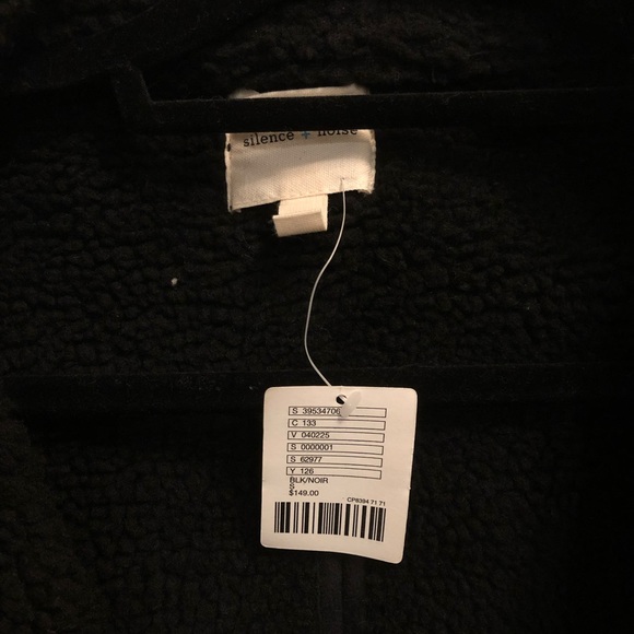 UO Silence & Noise Aviator Jacket - Picture 4 of 4